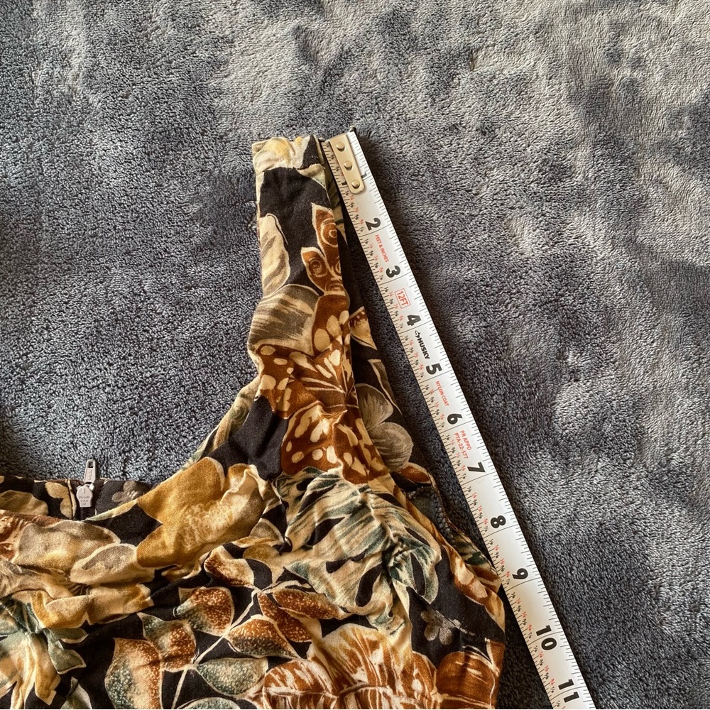 Vintage All That Jazz Floral Midi Dress Size Measurements Only. - Picture 8 of 10